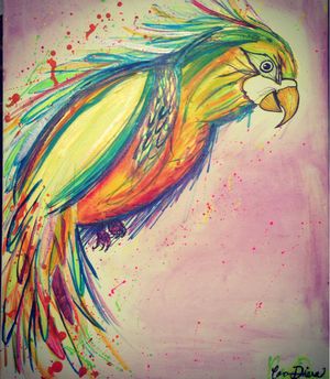Beautiful parrot for you